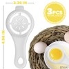 3 Pcs Egg Separators for Yolk – Easy-To-Use Egg Separator