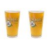 Pacifico Anchor Logo Full Color Pint Glass - Set of