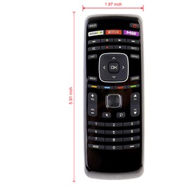 XRT112 Replace Smart TV Remote Control fit for Vizio TV E320i-A0 E370i-A0 E420i-A0 E470i-A0 E500i-A0 E550i-A0 E600i-A0 E650i-A0 E700i-A0 M321i-A0 M371i-A0
