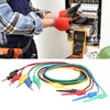 5Pcs Banana Test Lead Multi Meter Testing Cable Line Wire