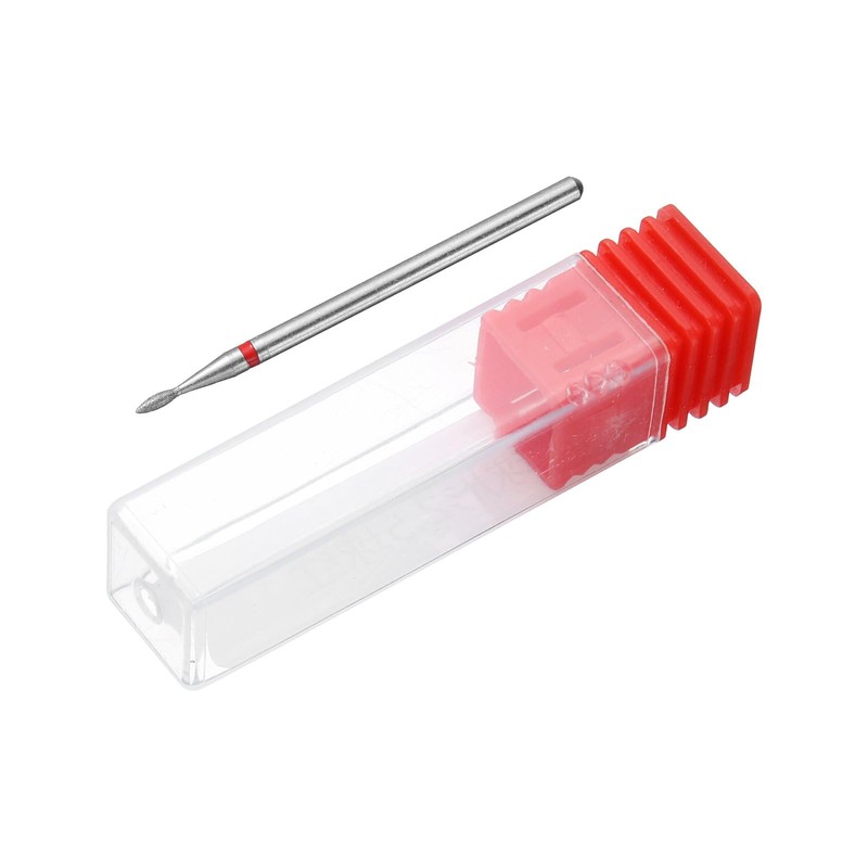 HARFINGTON 200-230 Grits Diamond Grinding Bit 1.3mm Oval Head 2.35mm