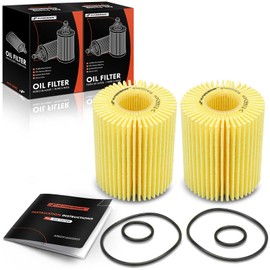 A-Premium 2-PC 10K Miles Protection Oil Filter Compatible with Toyota Tundra 2011-2014, 4Runner 2010-2023, FJ Cruiser 2010-2014 & Lexus IS250/300/350, GS300/350/450h/460, LS460/500/600h