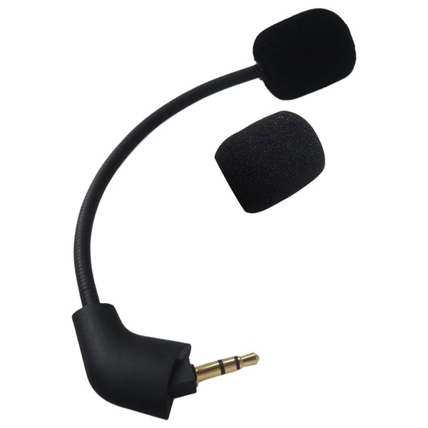Game Mic with Foam Cover with 3.5mm Jack Fit for