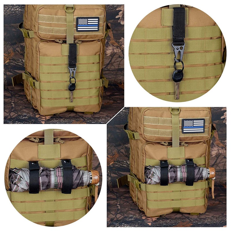 Web Dominator D-Ring Belt Loop Molle Compatible 360 Swivel Lightweight
