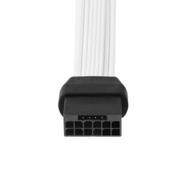 PCIe 5.0 Extension Cable, 16AWG ATX 3.0 12VHPWR PCIE Cable, 600W Female to Male 16 (12+4) Pin PCIE5 Cable for RTX 4090TI, 4080TI, 3090TI, Compatible for MSI, Gigabyte, GameMax, Thermaltake (White)