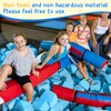 Treela 100 Pieces Foam Pit Blocks, Trampoline Padding for Gymnastics,