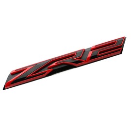 1x Grille ZR2 Emblem Badge Letter ZR2 Grill Compatible with Silverado Colorado 84240080 OEM (Redline)
