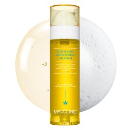 MAXCLINIC [K-Beauty] Puriteatoc Oil To Foam - Limpiador Facial Coreano Todo En Uno, Limpiador Facial Espumoso A Base De Aceite - Aceite Limpiador Profundo A Base De Aceite, Hidratante Y Humectante Par