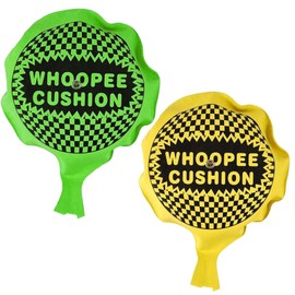 8" Whoopie Cushions Toy Classic Practical Joke Toys,2 Pack Whoopee Cushion Self Inflating for Kids,Adult Funny Prank Gag Party Bag Fillers for Adult Christmas Party Favour Stocking Filler Joke Gifts