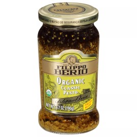 Filippo Berio Pesto Basil Organic 6.7 oz (Pack of 6)