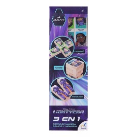 Novelty Juegos Torre De Madera, Dominó Y Memoria 3 En 1 Novelty 3