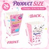 24 Pack Pajama Party Popcorn Boxes Pink Sleepover Snack Boxes