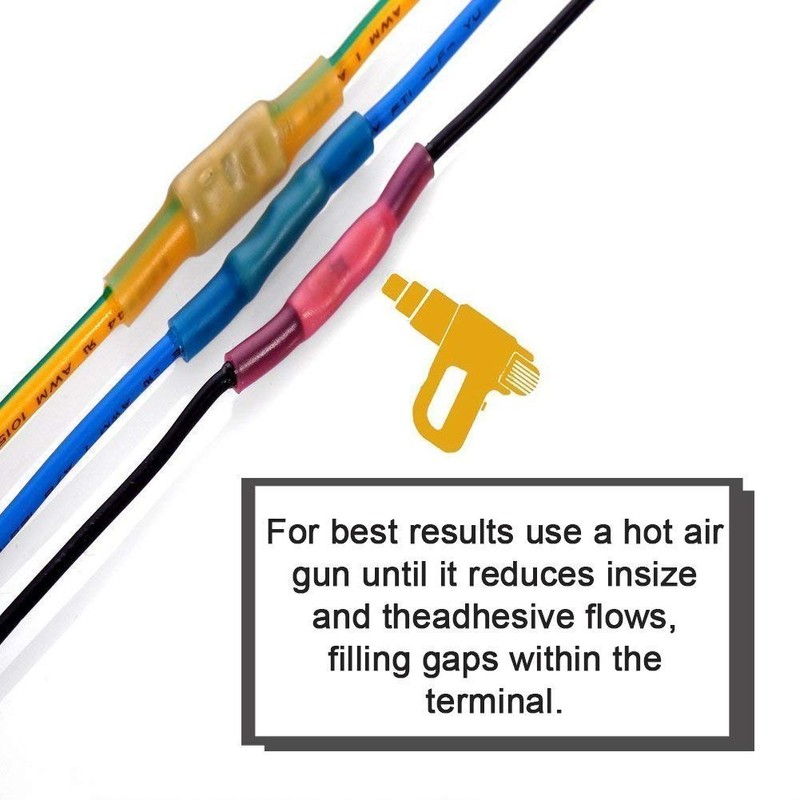 CESFONJER Heat Shrink Wire Connectors | Crimp Connectors | Waterproof