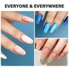 3D Water Drop Gel Top Coat, 2x18ml No Wipe Glossy