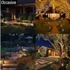 NETILGEN Cross-Sunflower Solar Lights Outdoor Garden Stake Lights Waterproof Cemetery