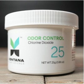 Ventana Plant Science - Chlorine Dioxide 25g Fast Release Deodorizing Gas (ClO2)