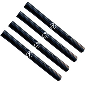 4Pack 1.25 Inch Vacuum Extension Wands with 1-1/4" Fitting (32mm) (1.25 in) - 1.25 Inch Shop Vac Extension Tubes, Accessories and Attachment 32mm, Replacement Vacuum Cleaner Extension Pipe Tubes