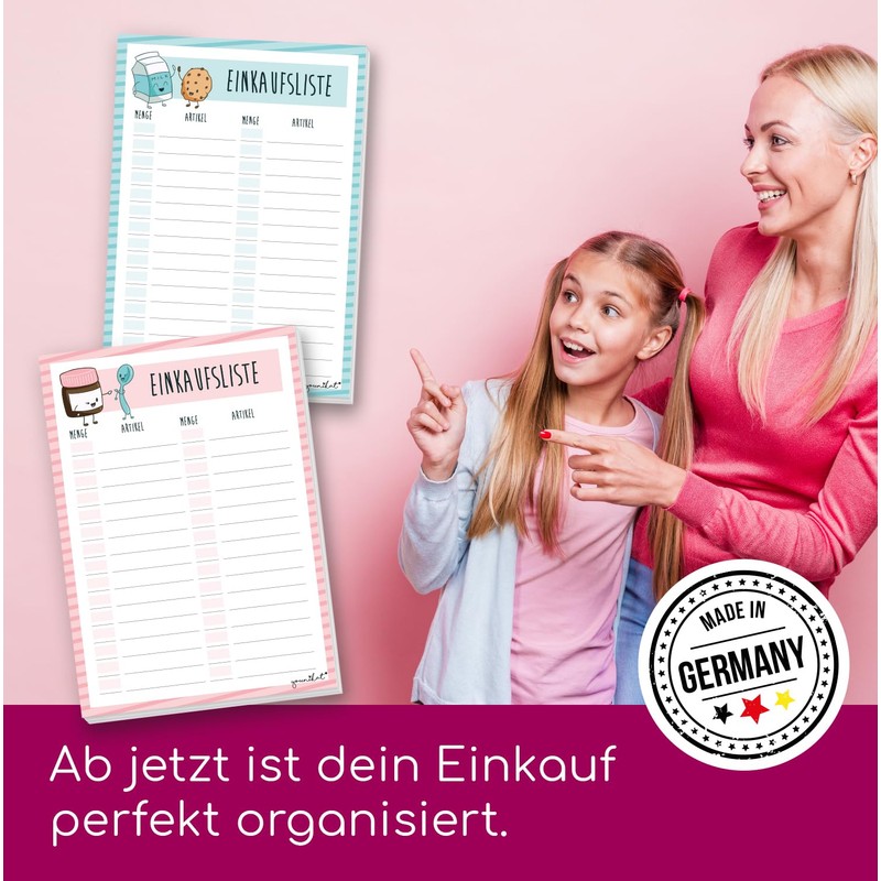 2 Shopping List Notepads