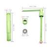 Clay Extruder Rotary Crowded Clay Mud Gun Stainless Steel Squeezer