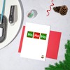 Funny Scientific Christmas Card - Ho Ho Ho Periodic Table