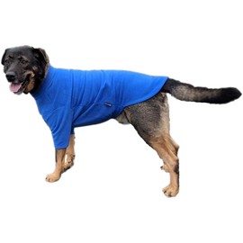 Hotterdog fleece jumper small royal blue