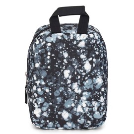 JanSport Big Break - Bolsa de almuerzo aislada, pequeña hielera de lado suave, ideal para la escuela, el trabajo o la preparación de comidas, puntos Batik