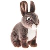 Heunec 274471 Petting Zoo Rabbit Cushion, Taupe