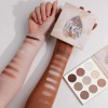 Docolor Paleta De Sombras De Ojos Neutras 9 Colores Nude