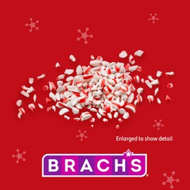 Brach's Peppermint Crushed Candy Cane Pieces, Baking and Decorating Candy Cane Pieces, 10oz
