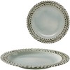 Mino Pottery Mino Ware Gran 235 Plate, Gray