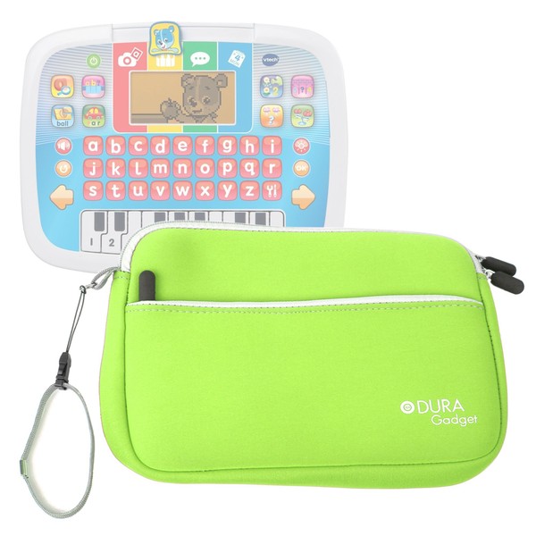 DURAGADGET Green Neoprene Protective Pouch - Compatible with VTech My