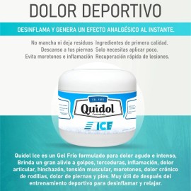 Gel Frío Analgésico Y Desinflamatorio - Dolor Intenso 120gr Mentol