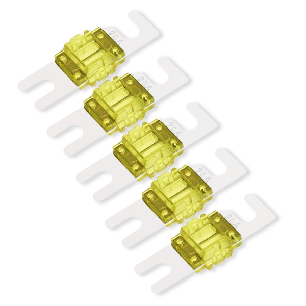 Conext Link 5pcs 20A Amp AFS MIDI Mini ANL Fuse