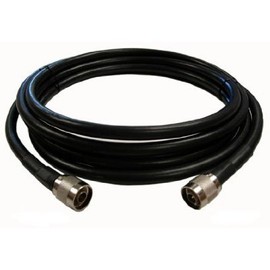 N-Male to N-Male 10 Foot LMR-400 Cable | Times Microwave Ultra Low Loss LMR400 Coax Made in USA by MPD Digital (TM)