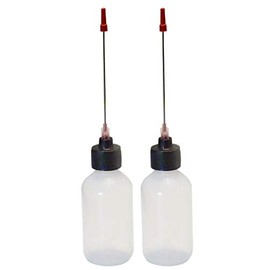 2-2oz Plastic Squeeze Bottle All with 3 inch Stainless Applicators