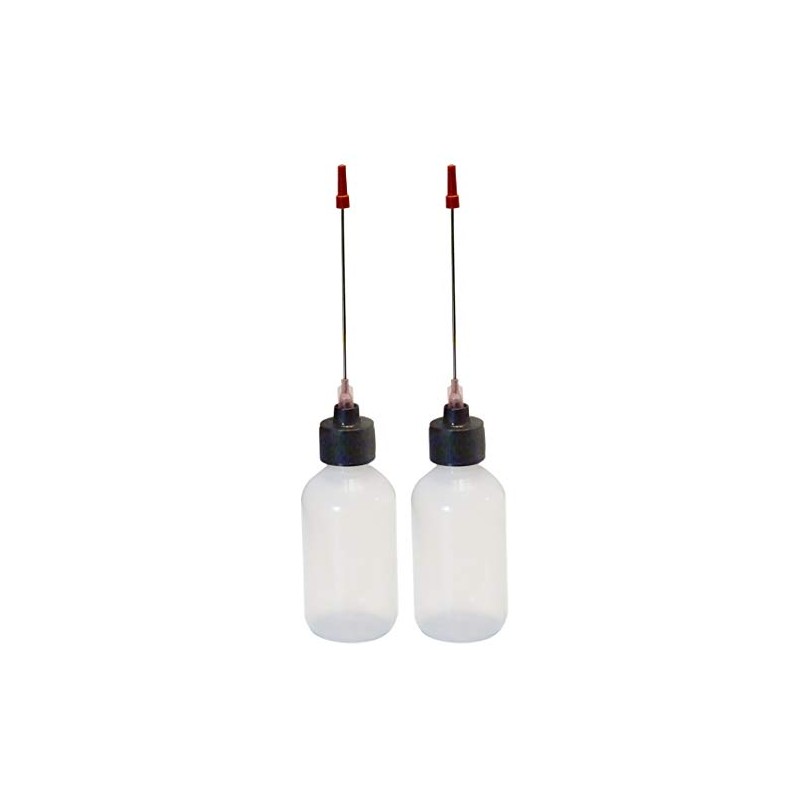 2-2oz Plastic Squeeze Bottle All with 3 inch Stainless Applicators