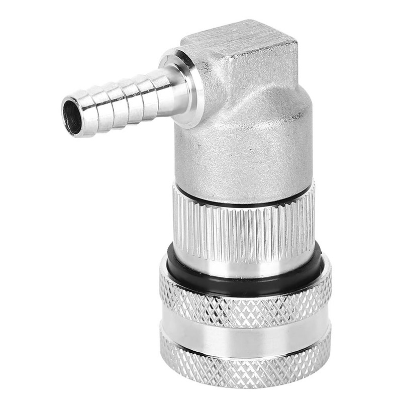 Stainless Steel Ball Lock Keg Quick Connector Dispenser Tool Self