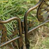Decorative Butterfly Design Plastic Fence Garden Edging Landscape Border Path