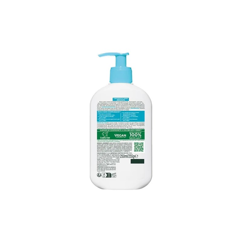 Gel Limpiador Hidratante Anti-imperfecciones De Garnier