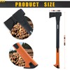 X25 Wood Splitting Axe, 28” Camping Outdoor Hatchet for Wood