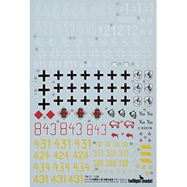 Twilight Model 1/35 German IV Type G Early Production + IV Tank F Decal Set Decal for Plastic Model TM-17
