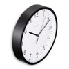 Hama Wall Clock, Plastic Glass, Black, Normal