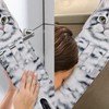 Cat Funny Hand Towels for Bathroom Kitchen - Cute Decorative