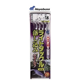 Hayabusa SS441 Hayabusa Light Tackle Drop Twist Keimura Rainbow 4 Hooks No. 8/14-14