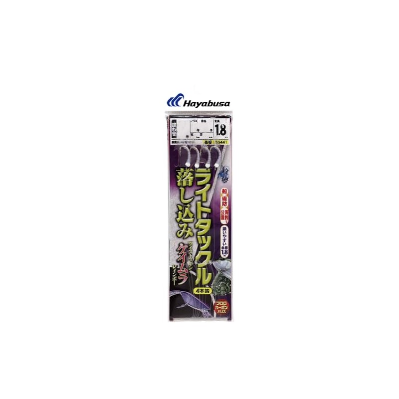 Hayabusa SS441 Hayabusa Light Tackle Drop Twist Keimura Rainbow 4