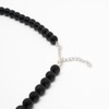 BERGERLIN Genuine Natural Stone Pearl Necklace with 925 Sterling Silver