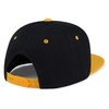JPAK Banana Hip-Hop Snapback Hat Embroidered Black and Yellow Two
