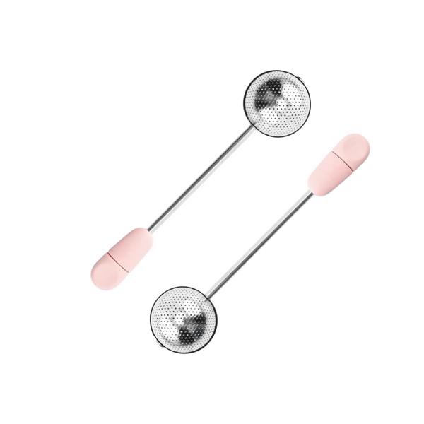 TEAliSe Set of 2 Loose Leaf Tea and Spice Infuser