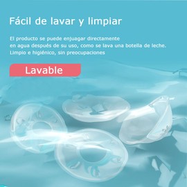 Conchas Recolectoras para Lactancia,Protectores de Lactancia para Pezón,Leche Materna para Almacenamiento de Leche Lectancia,PP de Grado Alimenticio sin BPA