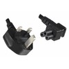 DINIC UK England to C5 Angled ASTA Power Cable Lead